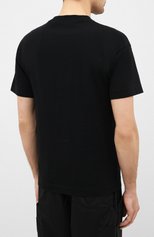 Мужская комплект из двух футболок PALM ANGELS черно-белого цвета, арт. PMAA055E20JER0011001 | Фото 4 (Рукава: Короткие; Длина (для топов): Стандартные; Стили: Гранж; Принт: С принтом; Мужское Кросс-КТ: Футболка-одежда; Материал внешний: Хлопок)