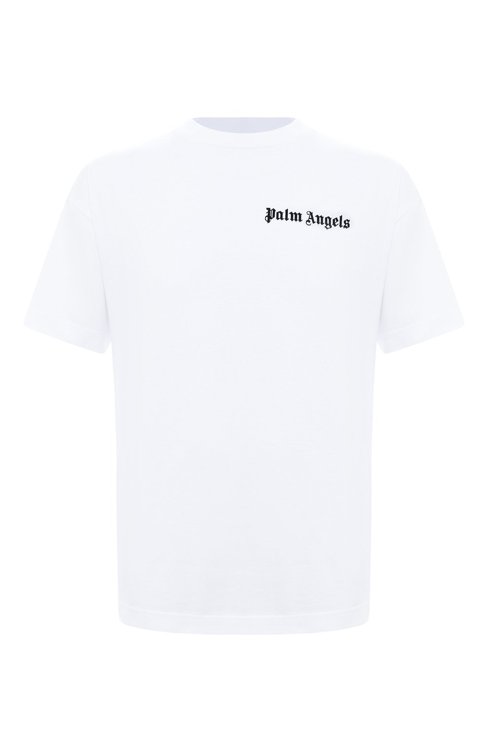 Мужская комплект из двух футболок PALM ANGELS черно-белого цвета, арт. PMAA055E20JER0011001 | Фото 11 (Рукава: Короткие; Длина (для топов): Стандартные; Стили: Гранж; Принт: С принтом; Мужское Кросс-КТ: Футболка-одежда; Материал внешний: Хлопок)