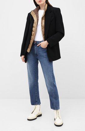 Женский пуховый жилет sutherland BURBERRY бежевого цвета по цене 50700 руб., арт. 8026503 | Фото 2 Женский пуховый жилет sutherland BURBERRY бежевого цвета, арт. 8026503 | Фото 2