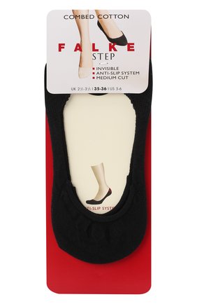 Женские хлопковые подследники step invisible FALKE черного цвета по цене 960 руб., арт. 47567_ | Фото 1 Женские хлопковые подследники step invisible FALKE черного цвета, арт. 47567_ | Фото 1