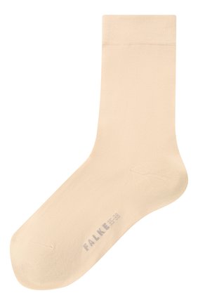 Женские хлопковые носки cotton touch FALKE бежевого цвета по цене 1400 руб., арт. 47673_ | Фото 1 Женские хлопковые носки cotton touch FALKE бежевого цвета, арт. 47673_ | Фото 1
