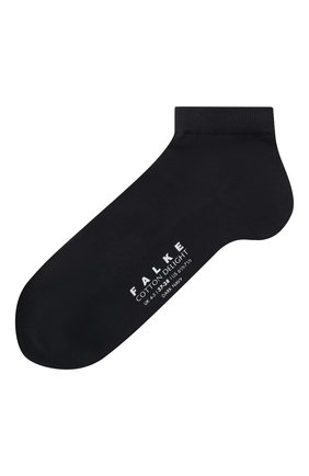 Женские хлопковые носки cotton delight FALKE темно-синего цвета по цене 1400 руб., арт. 47555_ | Фото 1 Женские хлопковые носки cotton delight FALKE темно-синего цвета, арт. 47555_ | Фото 1
