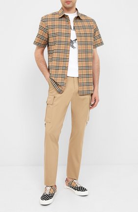 Мужские текстильные кеды BURBERRY разноцветного цвета по цене 34100 руб., арт. 8027423 | Фото 2 Мужские текстильные кеды BURBERRY разноцветного цвета, арт. 8027423 | Фото 2