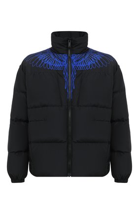Мужская пуховая куртка MARCELO BURLON черного цвета по цене 74350 руб., арт. CMED028E20FAB001 | Фото 1 Мужская пуховая куртка MARCELO BURLON черного цвета, арт. CMED028E20FAB001 | Фото 1