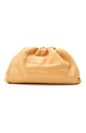 Женский клатч pouch из кожи аллигатора BOTTEGA VENETA бежевого цвета по цене 1980000 руб., арт. 576227/VCPX0/AMIS | Фото 1 Женский клатч pouch из кожи аллигатора BOTTEGA VENETA бежевого цвета, арт. 576227/VCPX0/AMIS | Фото 1