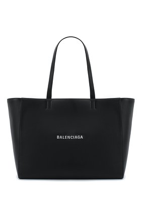 Мужская кожаная сумка-тоут everyday BALENCIAGA черного цвета по цене 97300 руб., арт. 618284/DLQ4N | Фото 1 Мужская кожаная сумка-тоут everyday BALENCIAGA черного цвета, арт. 618284/DLQ4N | Фото 1