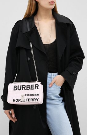 Женская сумка lola BURBERRY розового цвета по цене 105000 руб., арт. 8029686 | Фото 2 Женская сумка lola BURBERRY розового цвета, арт. 8029686 | Фото 2
