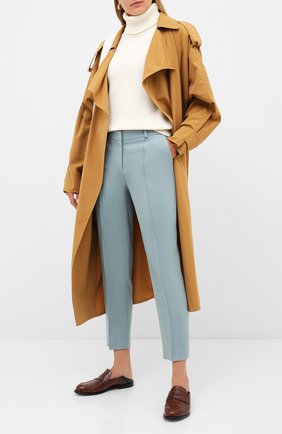 Женская кашемировый свитер SAINT LAURENT белого цвета по цене 86150 руб., арт. 631888/YALJ2 | Фото 2 Женская кашемировый свитер SAINT LAURENT белого цвета, арт. 631888/YALJ2 | Фото 2