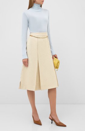 Женская кашемировая водолазка LANVIN голубого цвета по цене 72800 руб., арт. RW-T0634M-MV05-A20 | Фото 2 Женская кашемировая водолазка LANVIN голубого цвета, арт. RW-T0634M-MV05-A20 | Фото 2