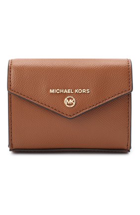 Женские кожаный кошелек на цепочке MICHAEL MICHAEL KORS коричневого цвета по цене 10950 руб., арт. 32S0GT9C0L | Фото 1 Женские кожаный кошелек на цепочке MICHAEL MICHAEL KORS коричневого цвета, арт. 32S0GT9C0L | Фото 1