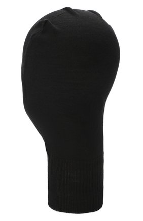 Женский шерстяная шапка-балаклава RICK OWENS черного цвета по цене 29050 руб., арт. RP20F2478/M | Фото 2 Женский шерстяная шапка-балаклава RICK OWENS черного цвета, арт. RP20F2478/M | Фото 2