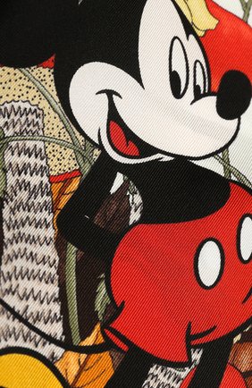 Женский шелковый платок disney x gucci GUCCI оранжевого цвета по цене 13450 руб., арт. 609320/3G001 | Фото 2 Женский шелковый платок disney x gucci GUCCI оранжевого цвета, арт. 609320/3G001 | Фото 2