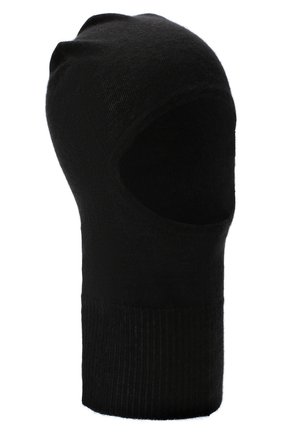 Мужская кашемировая шапка-балаклава RICK OWENS черного цвета по цене 31200 руб., арт. RU20F3478/WS | Фото 1 Мужская кашемировая шапка-балаклава RICK OWENS черного цвета, арт. RU20F3478/WS | Фото 1