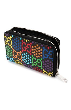 Мужской портмоне gg psychedelic GUCCI разноцветного цвета по цене 22300 руб., арт. 601095/H20BN | Фото 3 Мужской портмоне gg psychedelic GUCCI разноцветного цвета, арт. 601095/H20BN | Фото 3