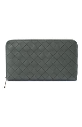Мужской кожаное портмоне BOTTEGA VENETA серого цвета по цене 58500 руб., арт. 591367/VCPQ4 | Фото 1 Мужской кожаное портмоне BOTTEGA VENETA серого цвета, арт. 591367/VCPQ4 | Фото 1