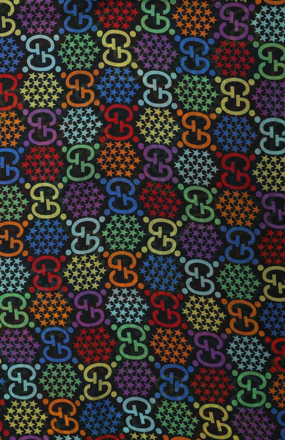 Мужской шарф gg psychedelic GUCCI разноцветного цвета по цене 32200 руб., арт. 600975/4G865 | Фото 3 Мужской шарф gg psychedelic GUCCI разноцветного цвета, арт. 600975/4G865 | Фото 3