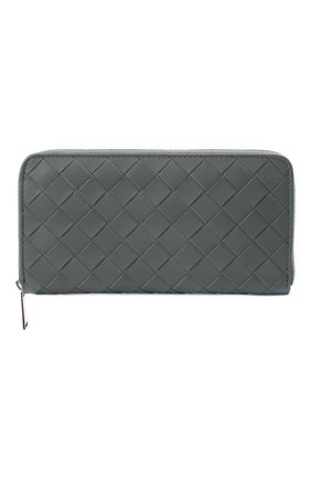 Мужской кожаное портмоне BOTTEGA VENETA серого цвета по цене 54450 руб., арт. 593217/VCPQ4 | Фото 1 Мужской кожаное портмоне BOTTEGA VENETA серого цвета, арт. 593217/VCPQ4 | Фото 1