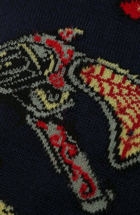 Мужские хлопковые носки STORY LORIS темно-синего цвета по цене 2405 руб., арт. 5943 | Фото 2 Мужские хлопковые носки STORY LORIS темно-синего цвета, арт. 5943 | Фото 2