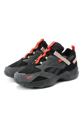Мужские комбинированные кроссовки aztrek 96 adventure REEBOK серого цвета по цене 6800 руб., арт. EG8917 | Фото 1 Мужские комбинированные кроссовки aztrek 96 adventure REEBOK серого цвета, арт. EG8917 | Фото 1