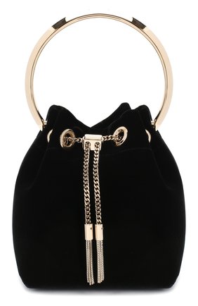 Женская сумка bonbon mini JIMMY CHOO черного цвета по цене 69950 руб., арт. B0N B0N/VKK | Фото 1 Женская сумка bonbon mini JIMMY CHOO черного цвета, арт. B0N B0N/VKK | Фото 1