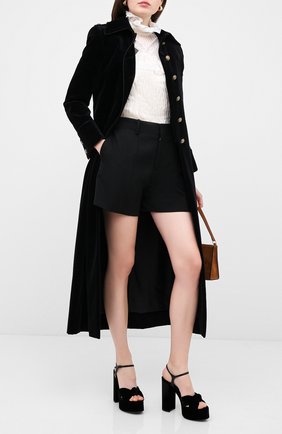 Женские босоножки bianca SAINT LAURENT черного цвета по цене 55600 руб., арт. 630630/L0L70 | Фото 2 Женские босоножки bianca SAINT LAURENT черного цвета, арт. 630630/L0L70 | Фото 2