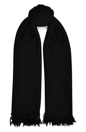 Мужские шерстяной шарф RICK OWENS черного цвета по цене 39600 руб., арт. RP20F2487/M | Фото 1 Мужские шерстяной шарф RICK OWENS черного цвета, арт. RP20F2487/M | Фото 1