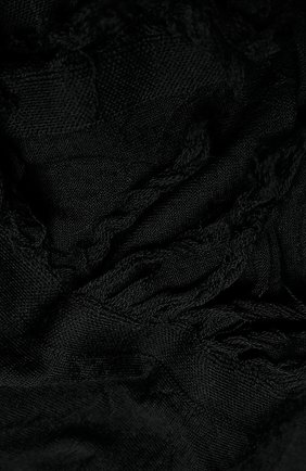 Мужские шерстяной шарф RICK OWENS черного цвета по цене 39600 руб., арт. RP20F2487/M | Фото 2 Мужские шерстяной шарф RICK OWENS черного цвета, арт. RP20F2487/M | Фото 2