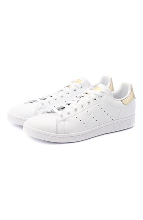 Женские кожаные кеды stan smith ADIDAS ORIGINALS белого цвета по цене 7280 руб., арт. EE8836 | Фото 1 Женские кожаные кеды stan smith ADIDAS ORIGINALS белого цвета, арт. EE8836 | Фото 1