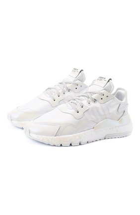 Женские комбинированные кроссовки nite jogger ADIDAS ORIGINALS белого цвета по цене 9710 руб., арт. EG8849 | Фото 1 Женские комбинированные кроссовки nite jogger ADIDAS ORIGINALS белого цвета, арт. EG8849 | Фото 1