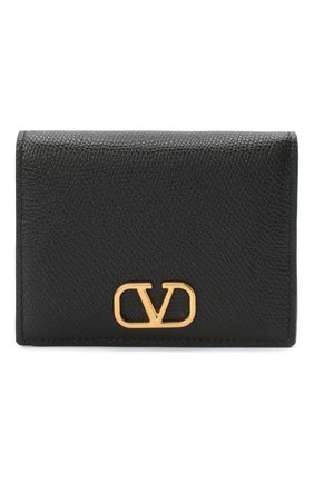 Женские кожаное портмоне valentino garavani VALENTINO черного цвета по цене 31700 руб., арт. UW2P0R39/SNP | Фото 1 Женские кожаное портмоне valentino garavani VALENTINO черного цвета, арт. UW2P0R39/SNP | Фото 1