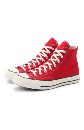 Мужские текстильные кеды chuck 72 CONVERSE красного цвета по цене 8400 руб., арт. 164944 | Фото 1 Мужские текстильные кеды chuck 72 CONVERSE красного цвета, арт. 164944 | Фото 1