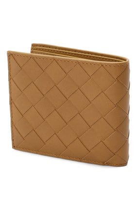 Мужской кожаное портмоне BOTTEGA VENETA светло-коричневого цвета по цене 35100 руб., арт. 605721/VCPQ4 | Фото 2 Мужской кожаное портмоне BOTTEGA VENETA светло-коричневого цвета, арт. 605721/VCPQ4 | Фото 2