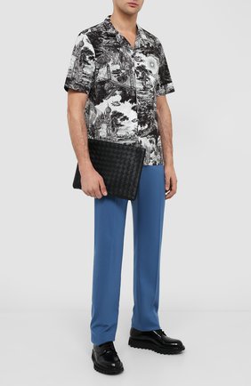 Мужская кожаная папка для документов BOTTEGA VENETA черного цвета по цене 86450 руб., арт. 607479/VCPQ3 | Фото 2 Мужская кожаная папка для документов BOTTEGA VENETA черного цвета, арт. 607479/VCPQ3 | Фото 2