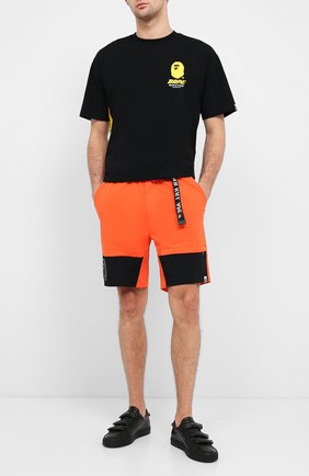 Мужские шорты BAPE оранжевого цвета по цене 14500 руб., арт. 1F20153034 | Фото 2 Мужские шорты BAPE оранжевого цвета, арт. 1F20153034 | Фото 2