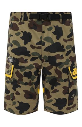 Мужские шорты BAPE хаки цвета по цене 21750 руб., арт. 1F20153032 | Фото 1 Мужские шорты BAPE хаки цвета, арт. 1F20153032 | Фото 1