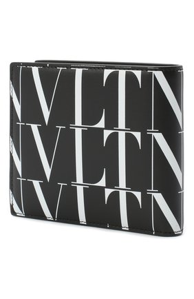 Мужской кожаное портмоне valentino garavani VALENTINO черно-белого цвета по цене 20800 руб., арт. UY2P0654/GTC | Фото 2 Мужской кожаное портмоне valentino garavani VALENTINO черно-белого цвета, арт. UY2P0654/GTC | Фото 2