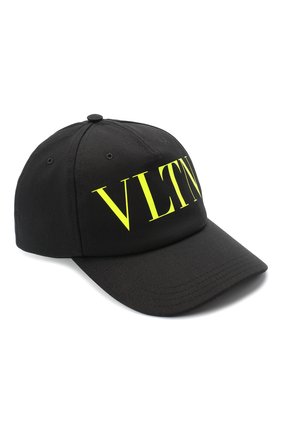 Мужской хлопковая бейсболка valentino garavani VALENTINO черного цвета по цене 29050 руб., арт. UY2HDA10TWW | Фото 1 Мужской хлопковая бейсболка valentino garavani VALENTINO черного цвета, арт. UY2HDA10TWW | Фото 1
