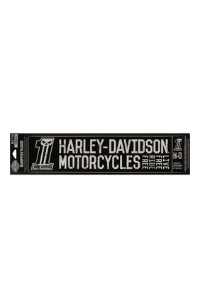Мужская наклейка HARLEY-DAVIDSON черно-белого цвета по цене 1010 руб., арт. BS718 | Фото 1 Мужская наклейка HARLEY-DAVIDSON черно-белого цвета, арт. BS718 | Фото 1 (Материал: Синтетический материал; Кросс-КТ: другое)