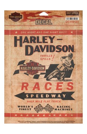 Мужская набор из двух наклеек HARLEY-DAVIDSON разноцветного цвета по цене 1460 руб., арт. DC116123 | Фото 1 Мужская набор из двух наклеек HARLEY-DAVIDSON разноцветного цвета, арт. DC116123 | Фото 1