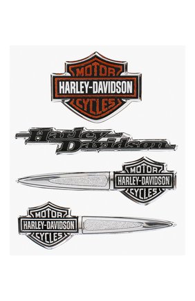 Мужская набор из четырех наклеек HARLEY-DAVIDSON разноцветного цвета по цене 2100 руб., арт. DC16506 | Фото 1 Мужская набор из четырех наклеек HARLEY-DAVIDSON разноцветного цвета, арт. DC16506 | Фото 1