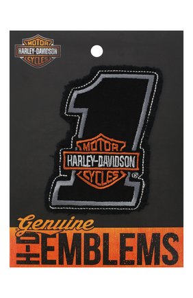 Мужская нашивка HARLEY-DAVIDSON черного цвета по цене 1890 руб., арт. HDEMF1011 | Фото 1 Мужская нашивка HARLEY-DAVIDSON черного цвета, арт. HDEMF1011 | Фото 1