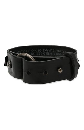 Мужской кожаный браслет HARLEY-DAVIDSON черного цвета по цене 7820 руб., арт. HDWCU11072 - BLK | Фото 2 Мужской кожаный браслет HARLEY-DAVIDSON черного цвета, арт. HDWCU11072 - BLK | Фото 2