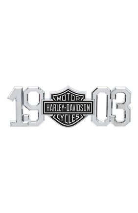 Мужская наклейка HARLEY-DAVIDSON серебряного цвета по цене 1500 руб., арт. DC238062 | Фото 1 Мужская наклейка HARLEY-DAVIDSON серебряного цвета, арт. DC238062 | Фото 1