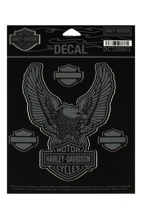 Мужская наклейка HARLEY-DAVIDSON серого цвета по цене 1680 руб., арт. DC328803 | Фото 1 Мужская наклейка HARLEY-DAVIDSON серого цвета, арт. DC328803 | Фото 1 (Материал: Синтетический материал; Кросс-КТ: другое)