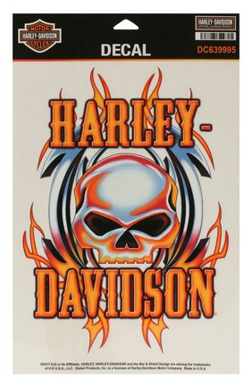 Мужская наклейка HARLEY-DAVIDSON разноцветного цвета по цене 2030 руб., арт. DC639995 | Фото 1 Мужская наклейка HARLEY-DAVIDSON разноцветного цвета, арт. DC639995 | Фото 1