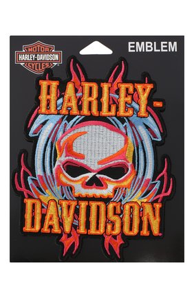 Мужская нашивка HARLEY-DAVIDSON разноцветного цвета по цене 1650 руб., арт. EM639993 | Фото 1 Мужская нашивка HARLEY-DAVIDSON разноцветного цвета, арт. EM639993 | Фото 1