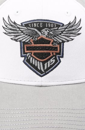 Мужской хлопковая бейсболка HARLEY-DAVIDSON серого цвета по цене 4060 руб., арт. BCC25963 | Фото 3 Мужской хлопковая бейсболка HARLEY-DAVIDSON серого цвета, арт. BCC25963 | Фото 3 (Материал: Текстиль, Хлопок)
