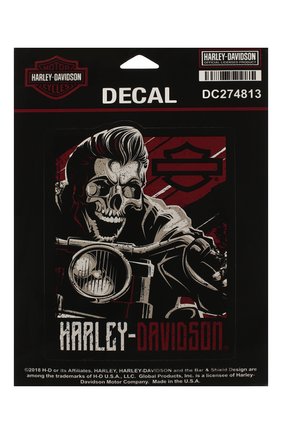 Мужская наклейка HARLEY-DAVIDSON разноцветного цвета по цене 0 руб., арт. DC274813 | Фото 1 Мужская наклейка HARLEY-DAVIDSON разноцветного цвета, арт. DC274813 | Фото 1 (Материал: Синтетический материал; Кросс-КТ: другое)
