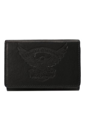 Мужской кожаное портмоне HARLEY-DAVIDSON черного цвета по цене 7960 руб., арт. EE9027L-Black | Фото 1 Мужской кожаное портмоне HARLEY-DAVIDSON черного цвета, арт. EE9027L-Black | Фото 1