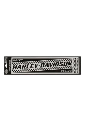 Мужская наклейка HARLEY-DAVIDSON черно-белого цвета, арт. BS33488 | Фото 1 (Кросс-КТ: другое; Материал: Синтетический материал)